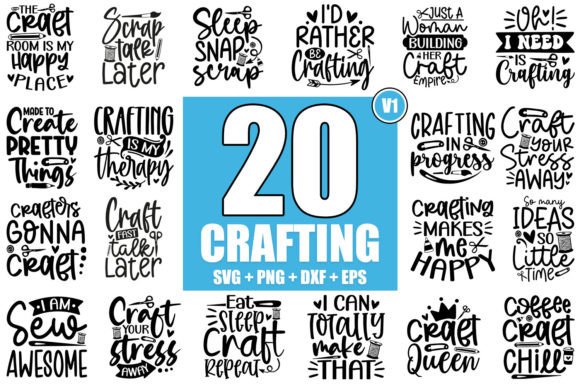 Crafting SVG Bundle, Crafting Shirt SVG