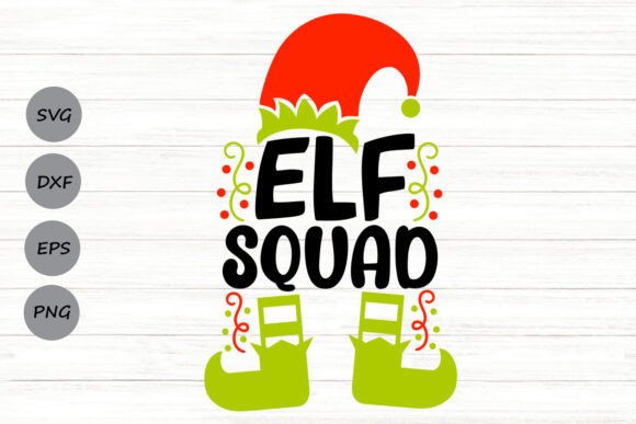 Elf Squad Svg Graphics and Crafts Review