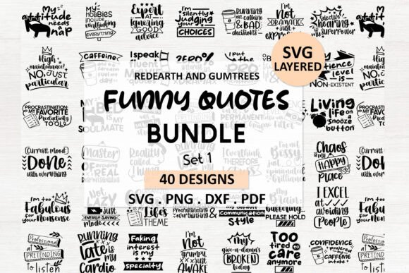Funny Quotes Bundle Svg ,Sarcastic Svg