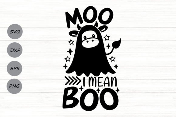 Moo I Mean Boo Svg: A Brand Designer’s Review of This Halloween Graphics Asset