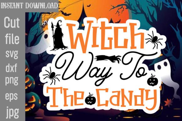 Witch Way to the Candy SVG Cut File Graphics and Crafts Review
